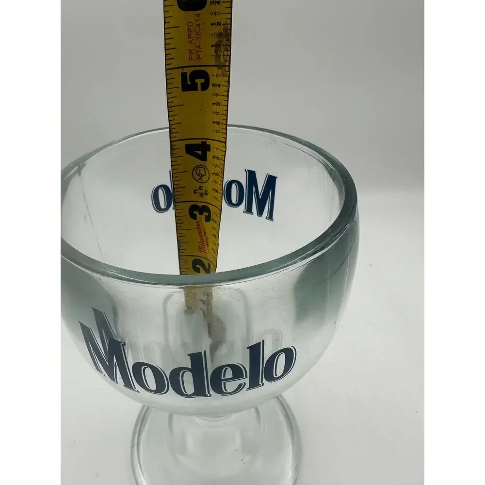 Modelo 16 Oz Schooner Glass Beer Mug NICE